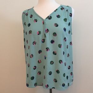 Last Chance Tie-Dye Polka Dot Sleeveless